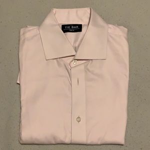 Tie Bar - Pink Dress Shirt - 15 1/2 x 32/33